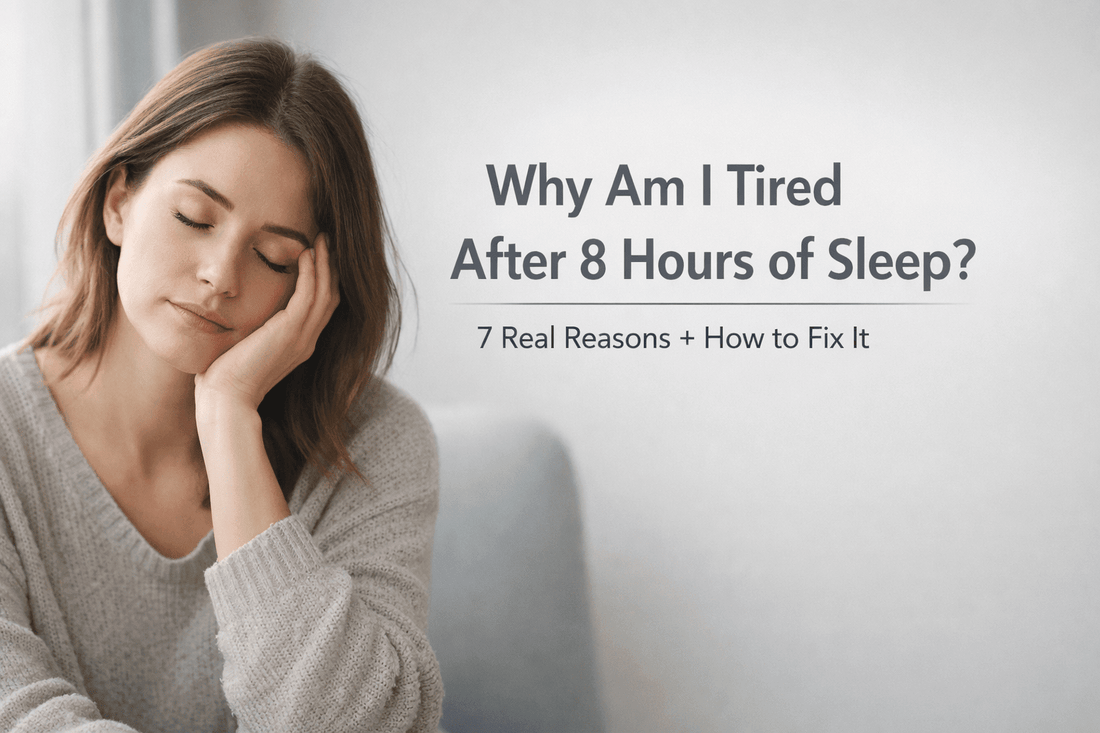 Why Am I Tired After 8 Hours of Sleep? (7 Real Reasons You Still Feel Exhausted + How to Fix It) - RESTED AGAIN