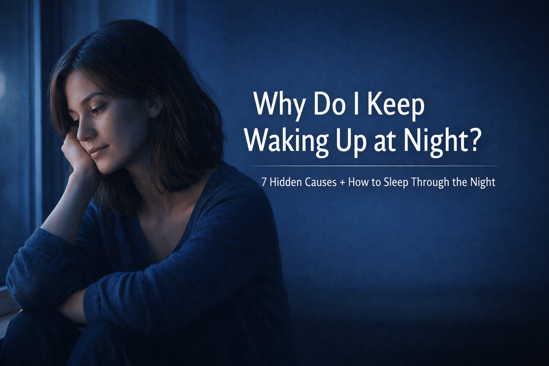 Why Do I Keep Waking Up at Night? (7 Hidden Causes + How to Sleep Through the Night Naturally) - RESTED AGAIN